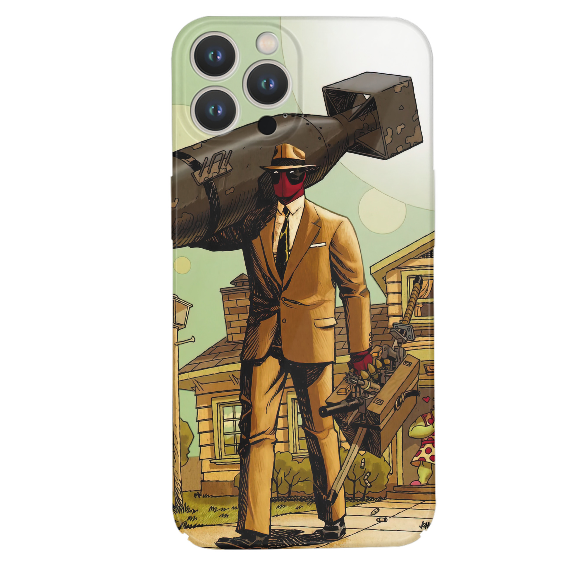 （画像用） Deadpool デッドプール 【iPhone 14シリーズ対応】ハードケース